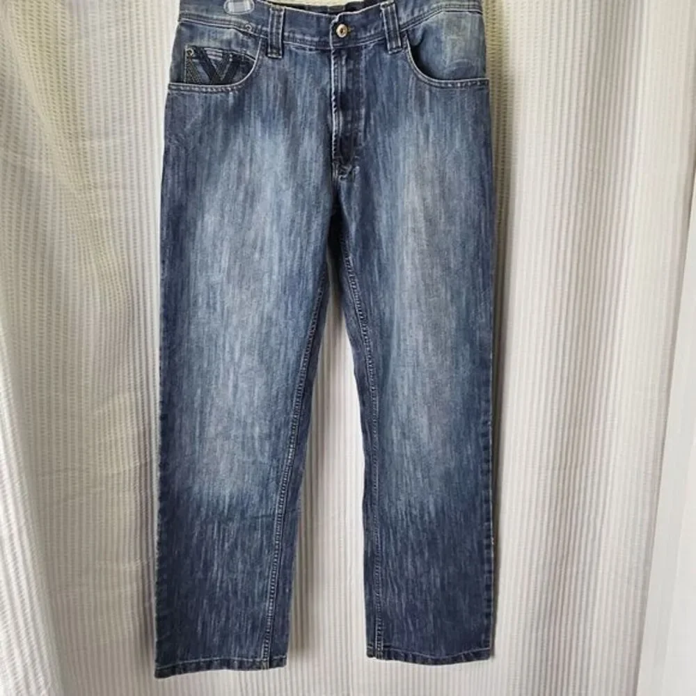 Southpole VTG DS Men 34x32 Blue‎ Jeans Denim Sk8 Loose Baggy Grunge Y2K Punk